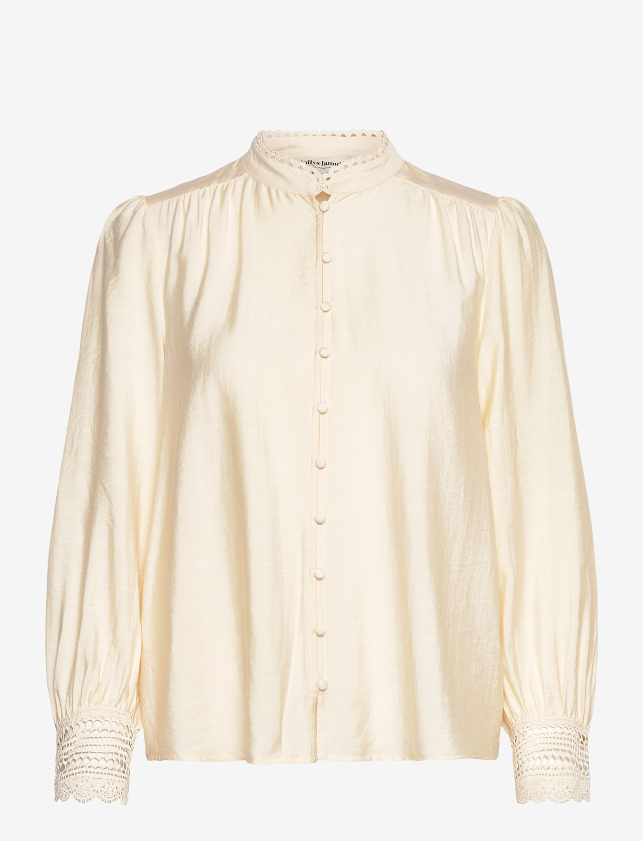 Lollys Laundry - LuceLL Shirt LS - long sleeved blouses - creme - 0