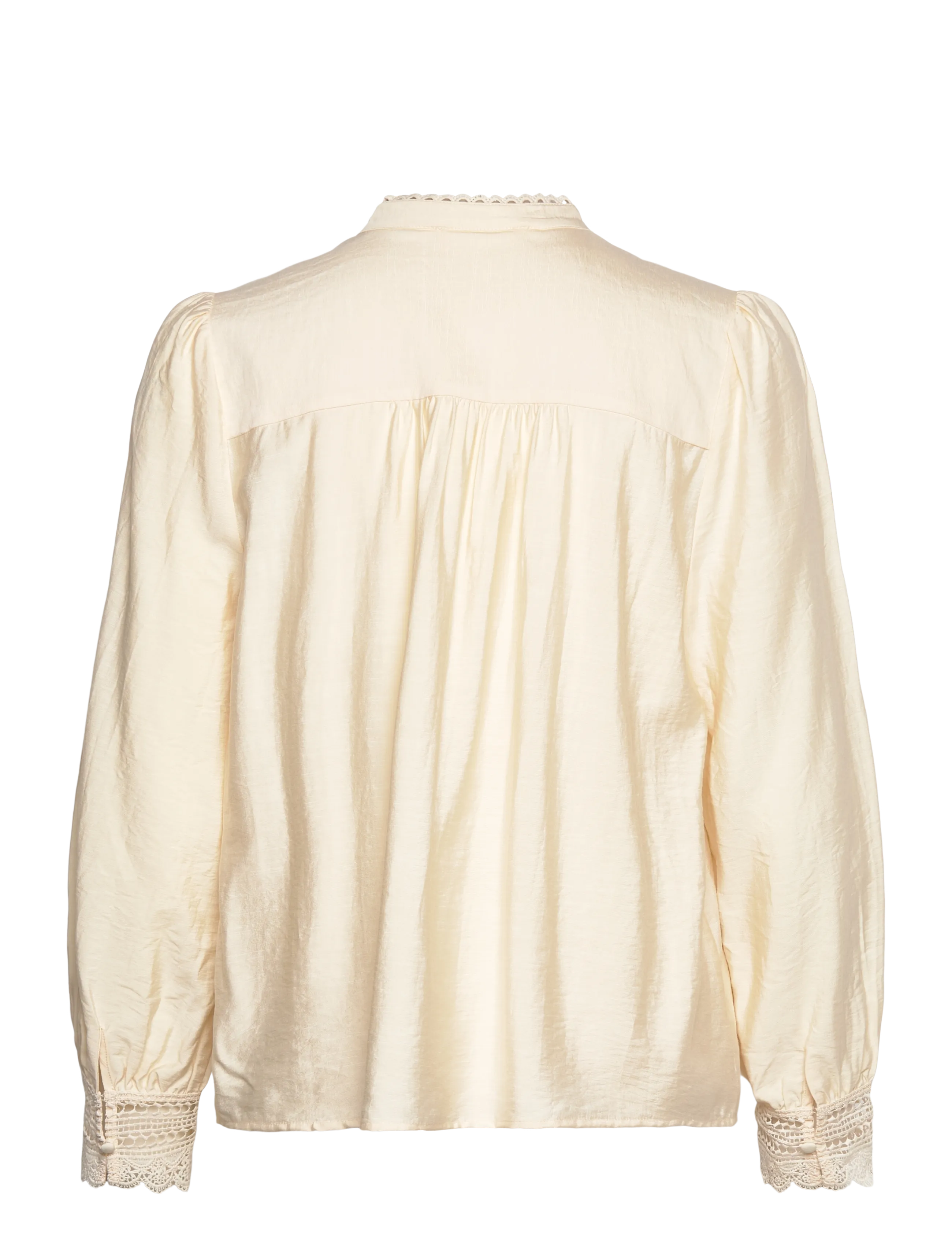 Lollys Laundry - LuceLL Shirt LS - langärmlige blusen - creme - 1