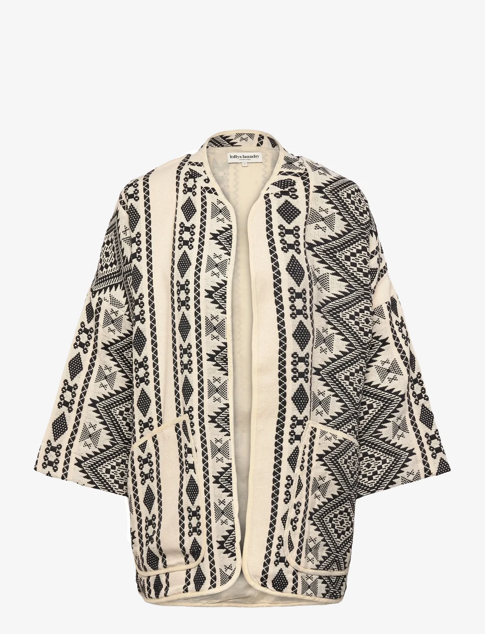 Lollys Laundry - LuluLL Jacket 3/4 - höstjackor - black - 0