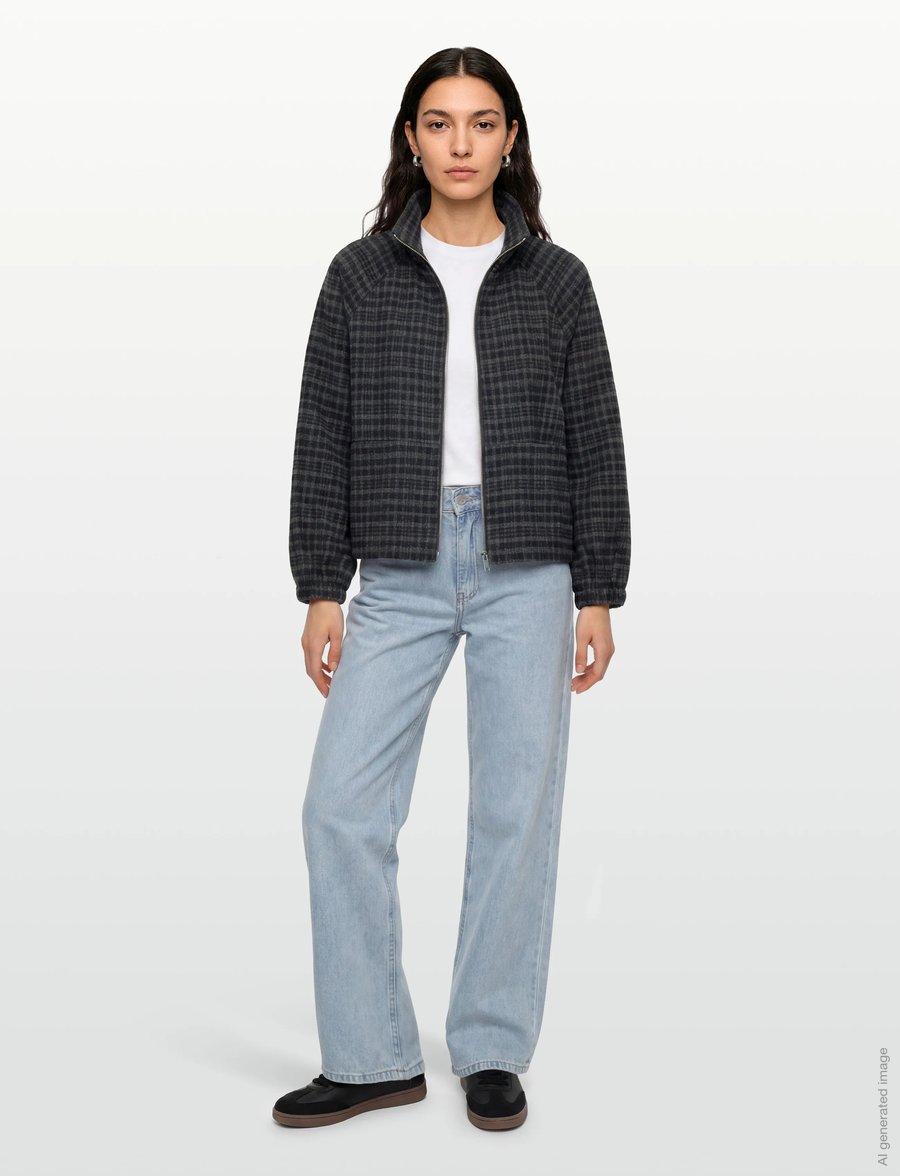 Lollys Laundry - MaeLL Jacket LS - vårjackor - dark blue - 0