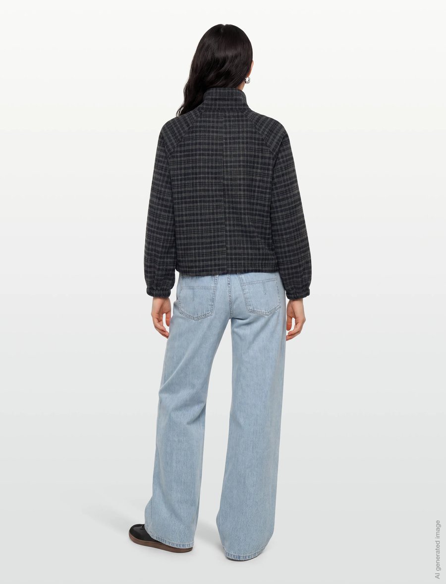 Lollys Laundry - MaeLL Jacket LS - vårjackor - dark blue - 4
