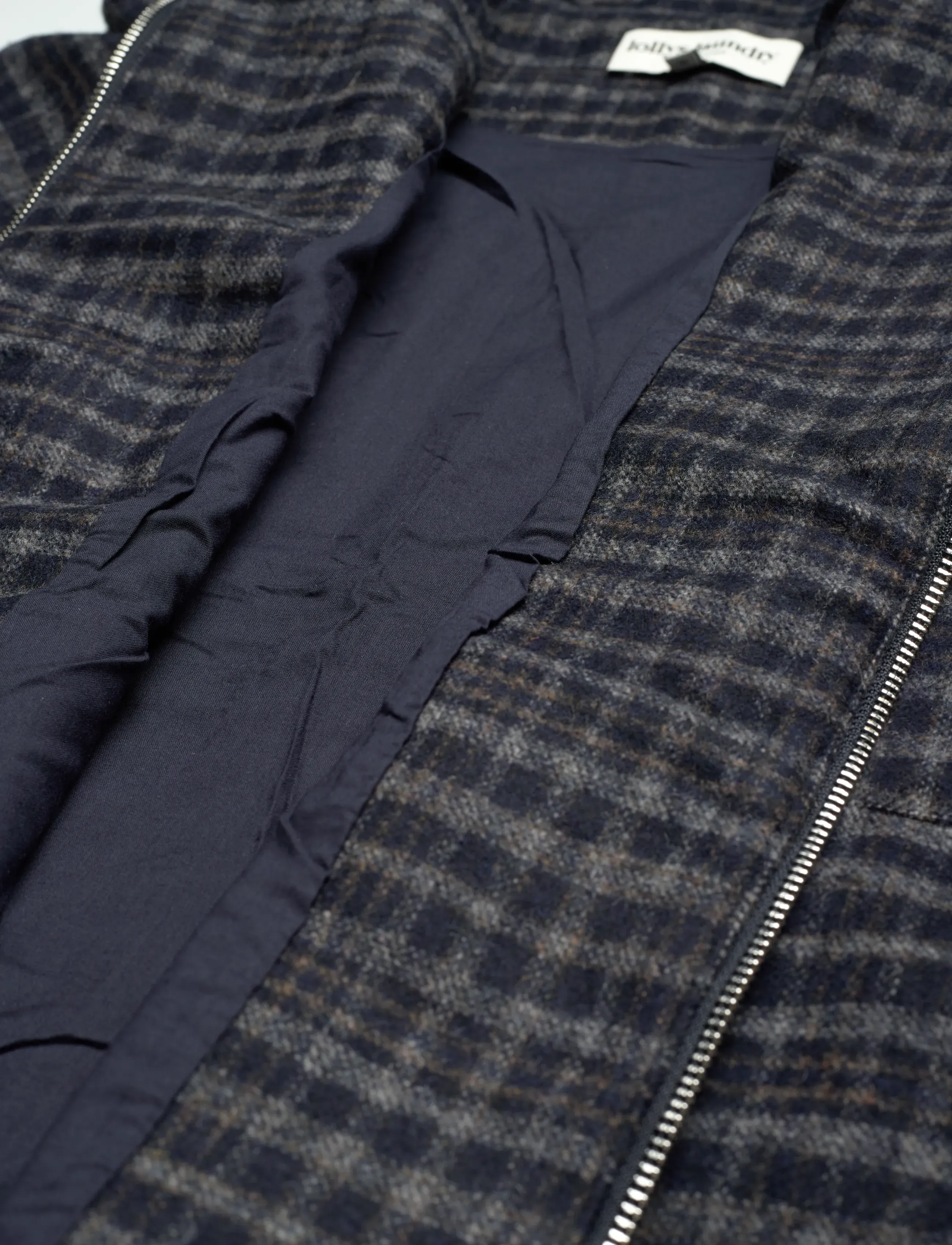 Lollys Laundry - MaeLL Jacket LS - uldjakker - dark blue - 4