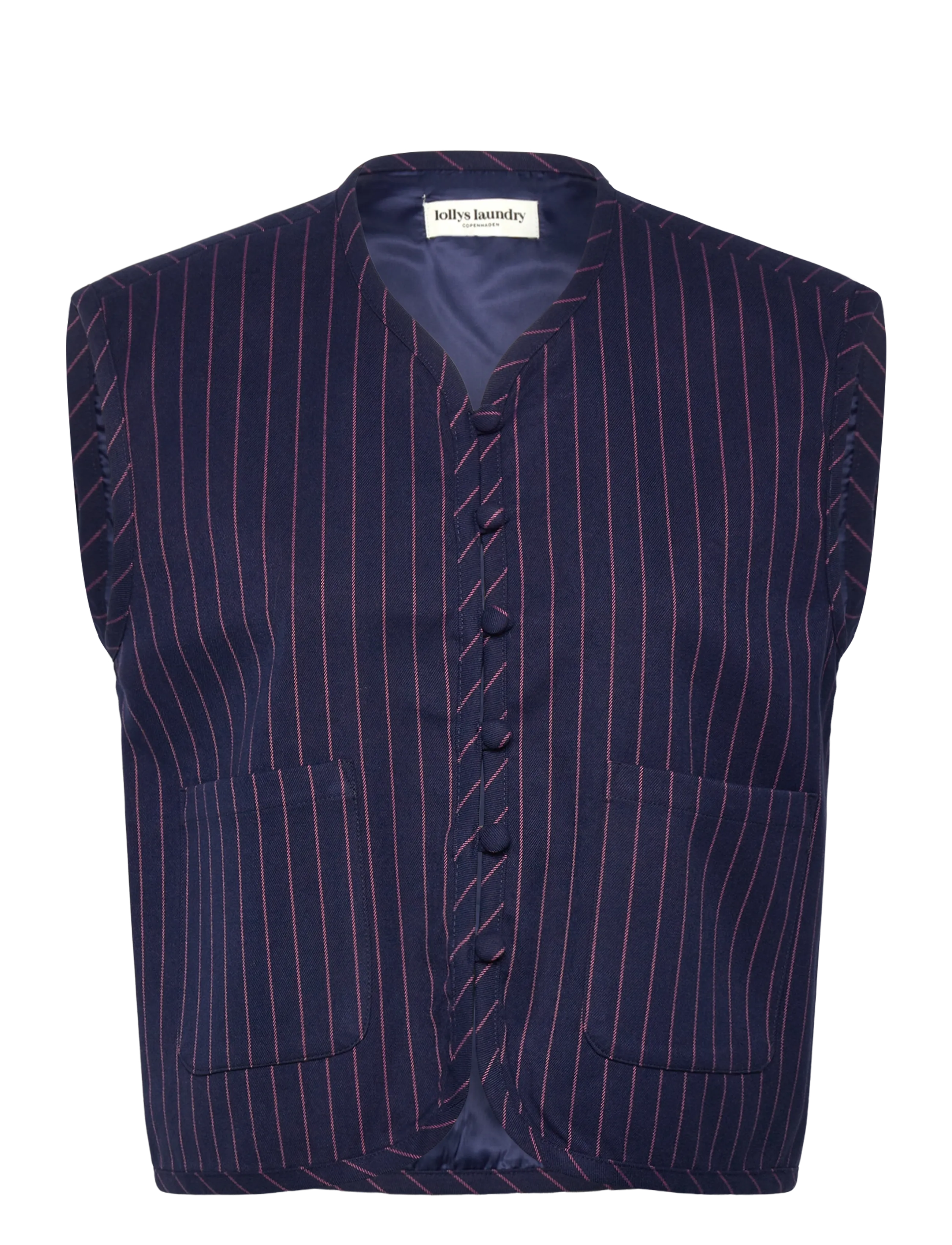 Lollys Laundry AbbeyLL Vest SL - Mode trends - DARK NAVY / navy