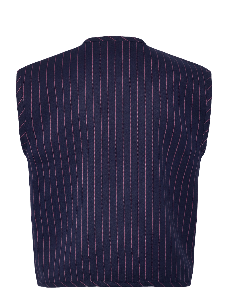 Lollys Laundry - AbbeyLL Vest SL - kostymvästar - dark navy - 1
