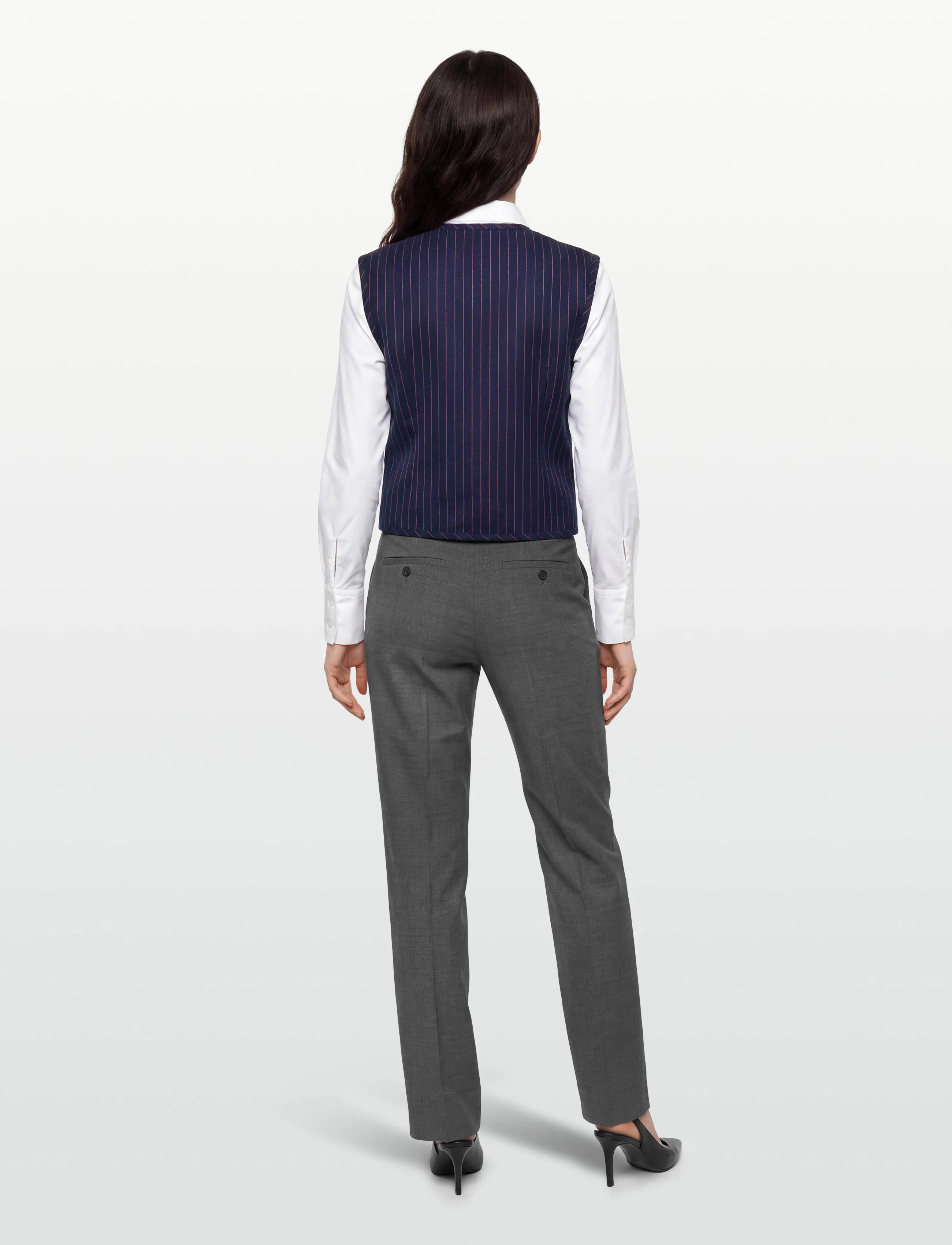 Lollys Laundry - AbbeyLL Vest SL - veste - dark navy - 4