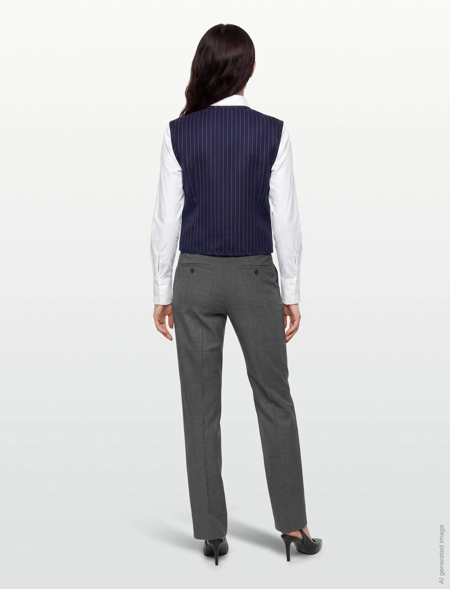 Lollys Laundry - AbbeyLL Vest SL - veste - dark navy - 4