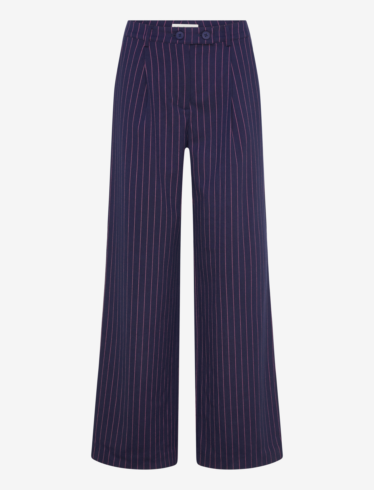 Lollys Laundry - TylerLL Pants - laia säärega püksid - dark navy - 0