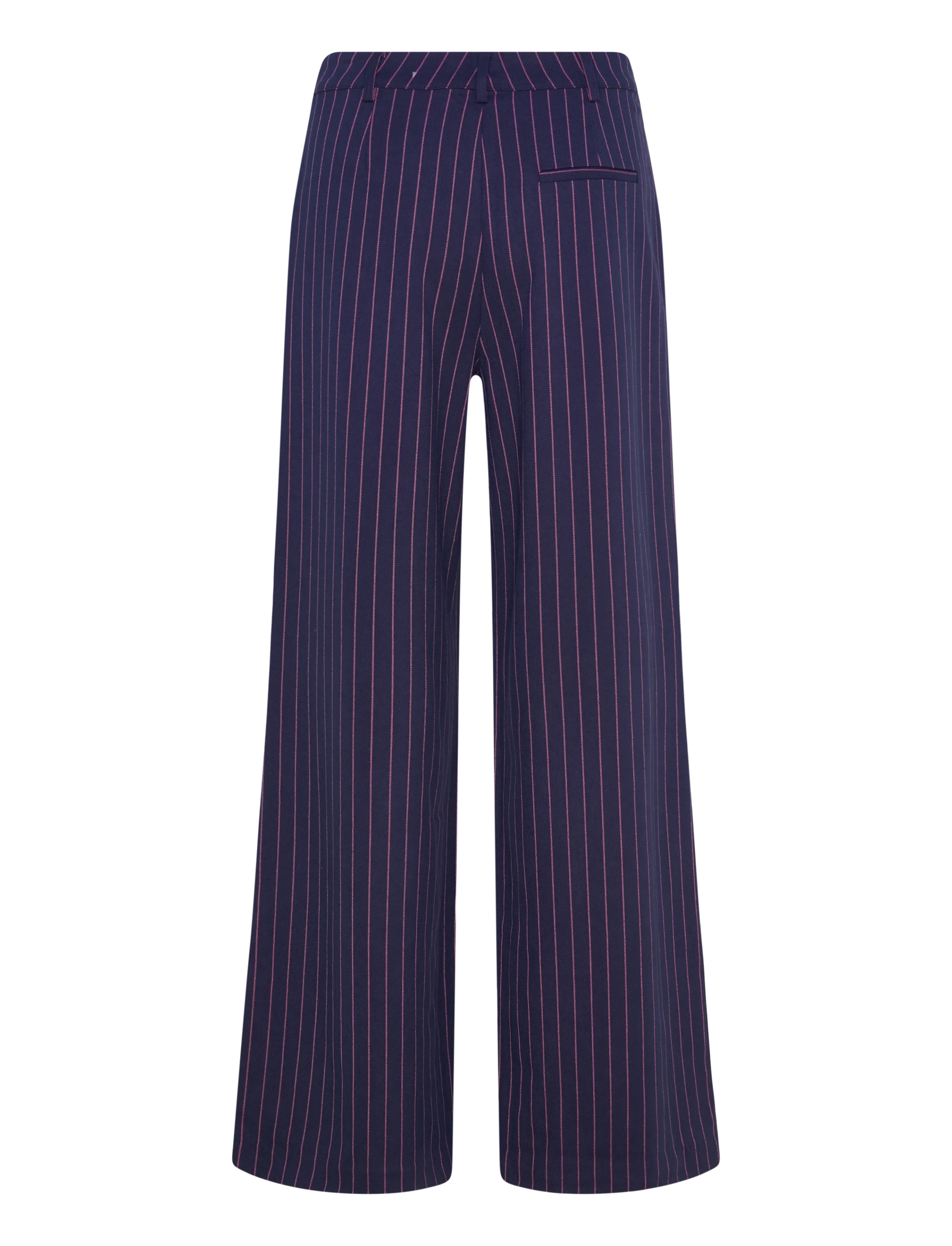 Lollys Laundry - TylerLL Pants - leveälahkeiset housut - dark navy - 1