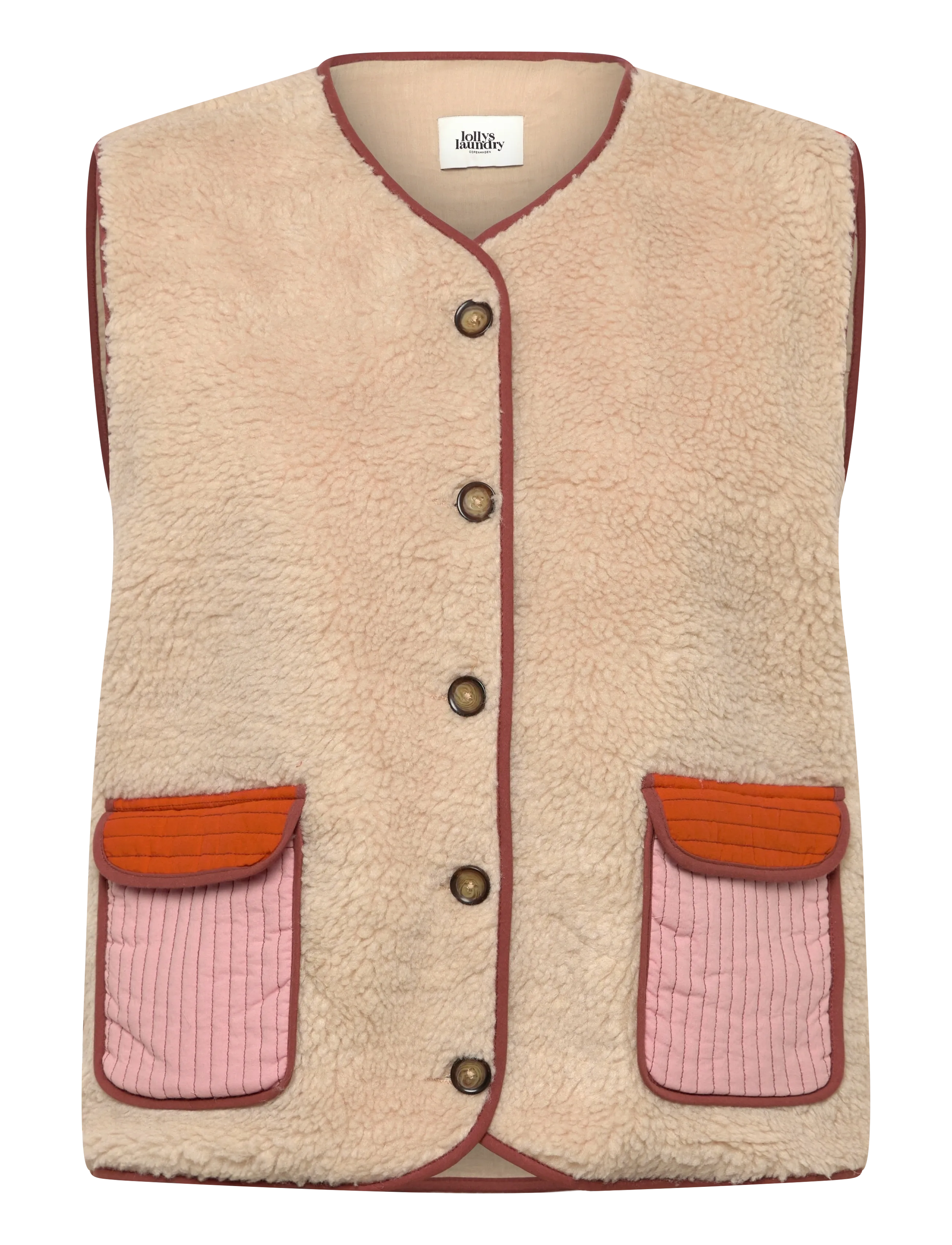 Lollys Laundry JaceLL Vest SL - Veste - SAND / beige