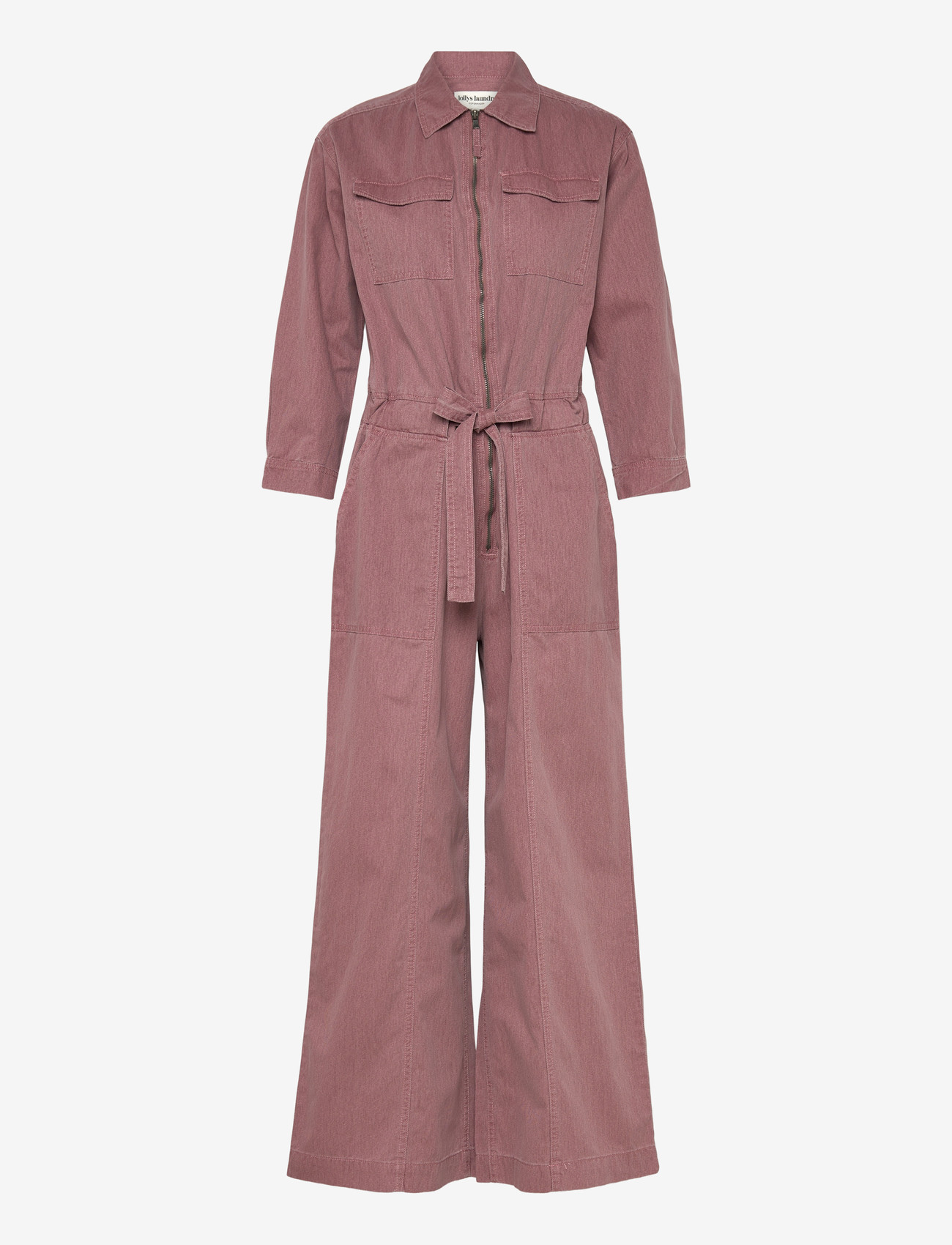 Lollys Laundry - illaLL Jumpsuit 3/4 - moetrendid - plum - 0