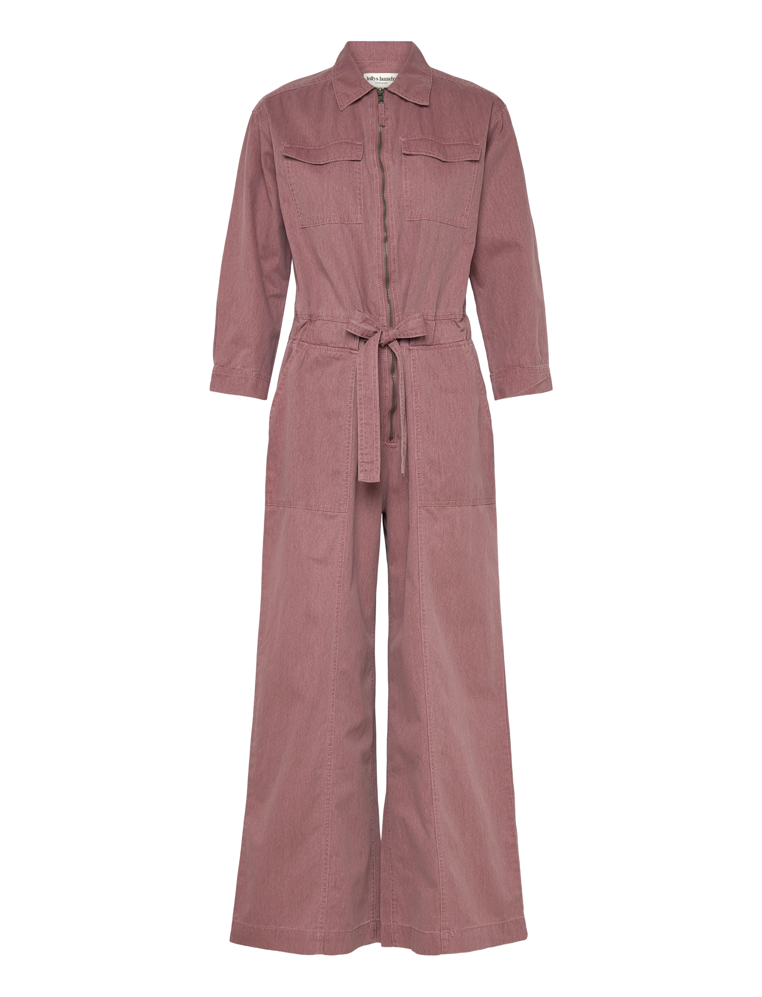 Lollys Laundry illaLL Jumpsuit 3/4 - Lollys Laundry - PLUM / pink/rose