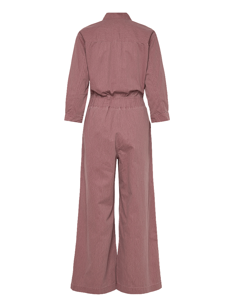 Lollys Laundry - illaLL Jumpsuit 3/4 - moetrendid - plum - 1