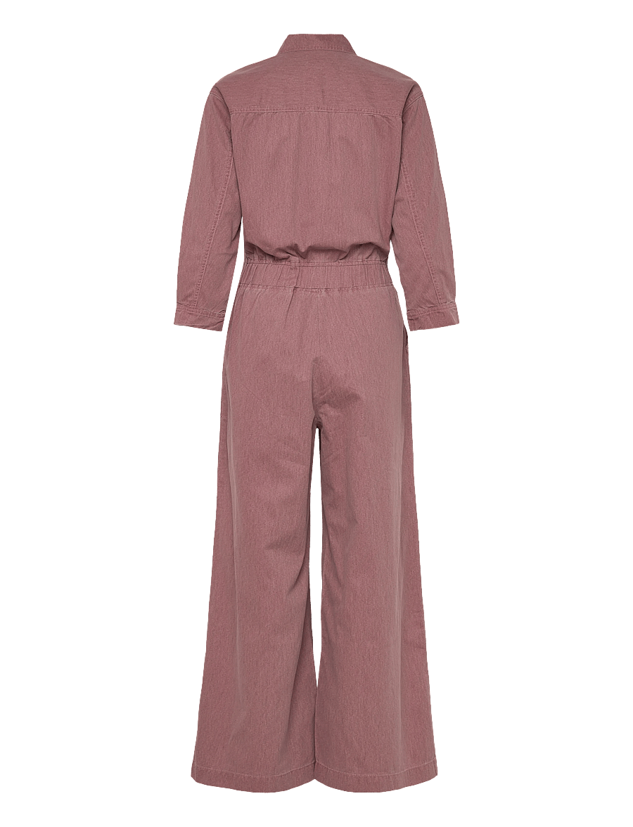 Lollys Laundry - illaLL Jumpsuit 3/4 - fashion trends - plum - 1