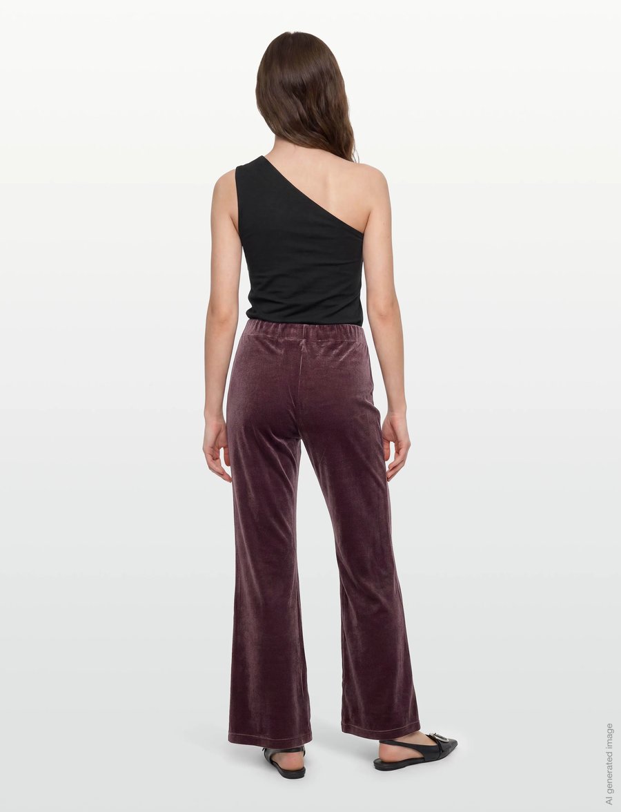 Lollys Laundry - CaseyLL Pants - schlaghosen - lavender - 4