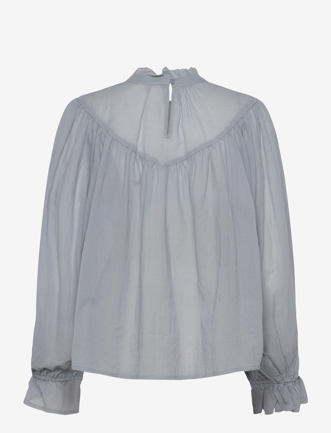 Lollys Laundry - PresleyLL Shirt LS - pikkade varrukatega pluusid - dusty blue - 1