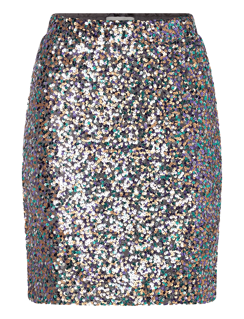 Lollys Laundry - AnnaLL Short Skirt - paljettkjolar - multi - 0