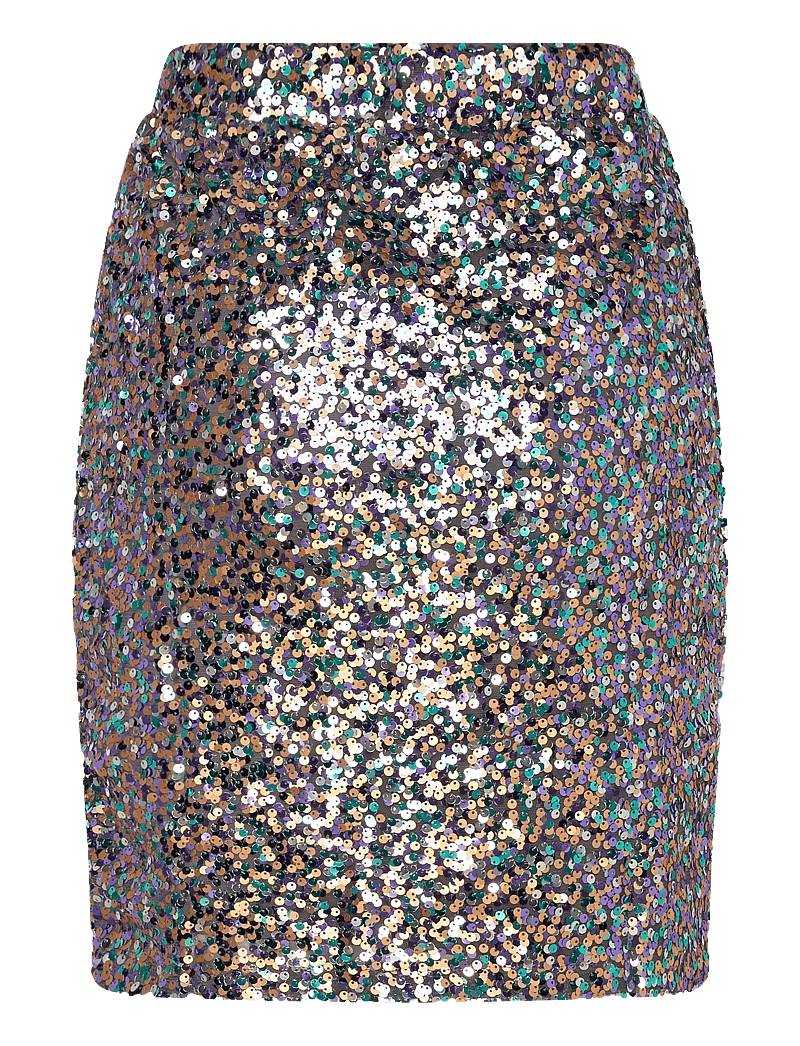Lollys Laundry - AnnaLL Short Skirt - paljettkjolar - multi - 1
