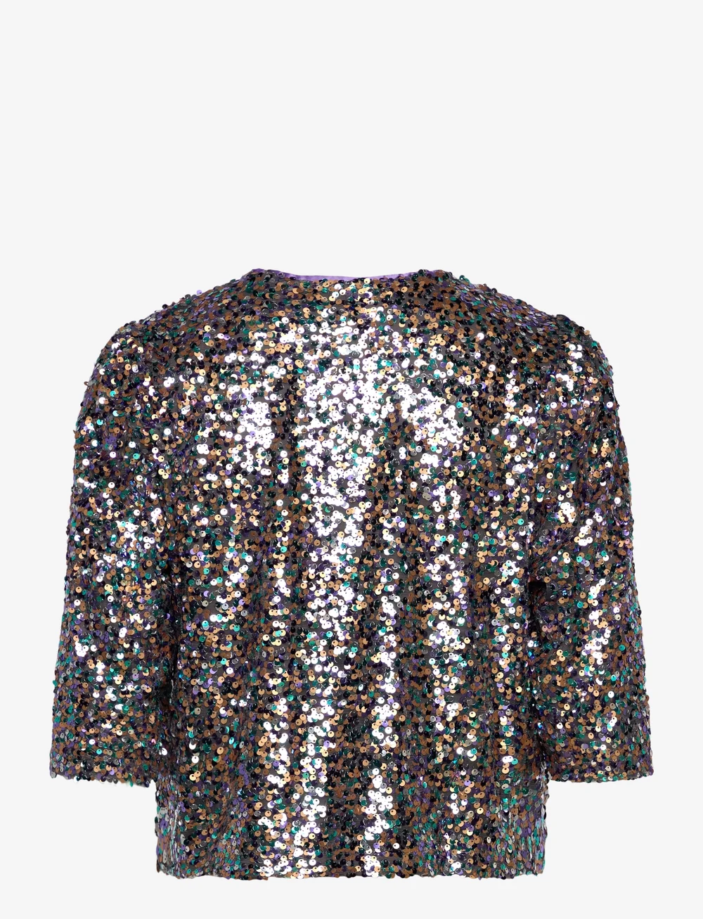 Lollys Laundry - TrineLL Short Jacket 3/4 - langærmede bluser - multi - 1