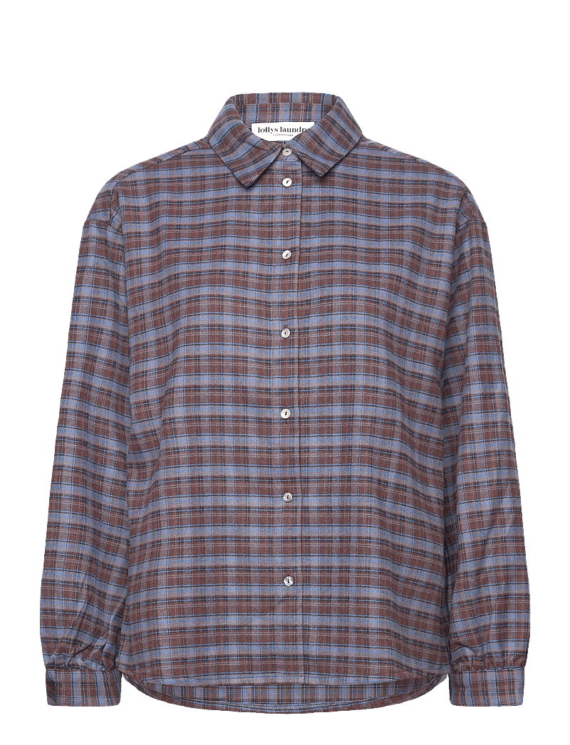 Lollys Laundry - SivLL Shirt LS - langärmlige hemden - mauve - 0