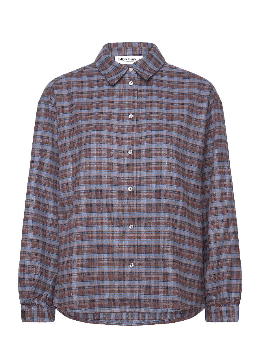 Lollys Laundry - SivLL Shirt LS - langärmlige hemden - mauve - 0