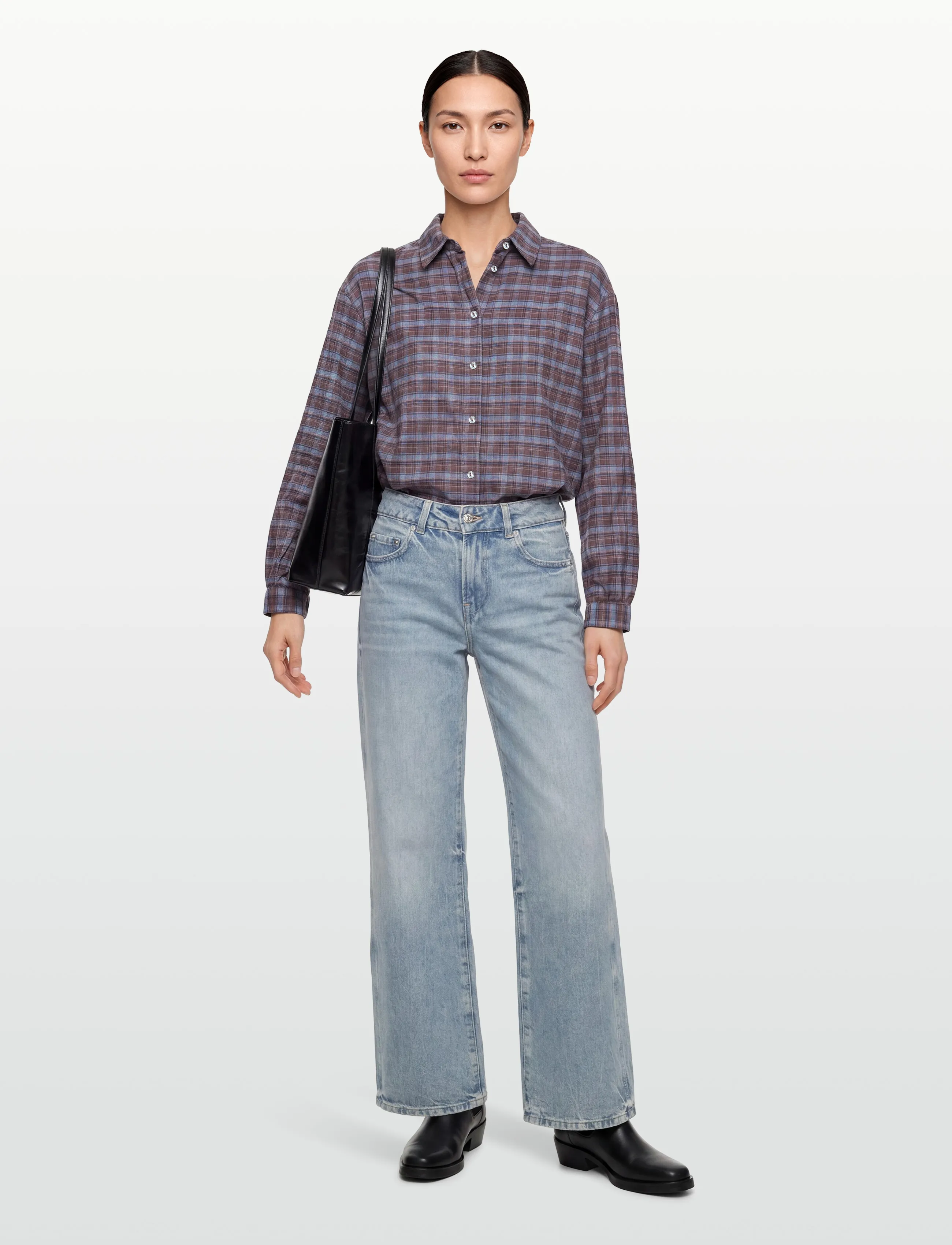 Lollys Laundry - SivLL Shirt LS - pikkade varrukatega särgid - mauve - 0