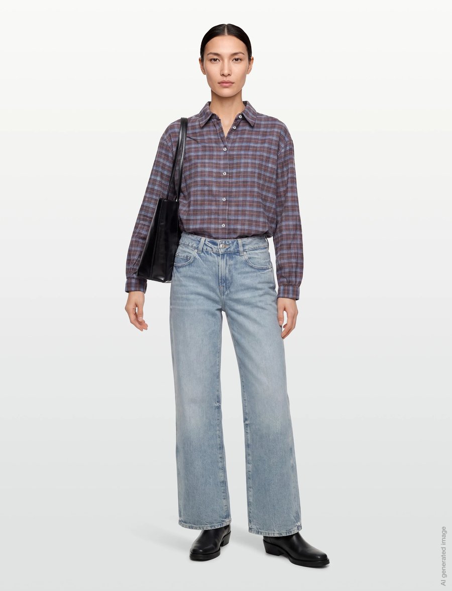 Lollys Laundry - SivLL Shirt LS - marškiniai ilgomis rankovėmis - mauve - 0