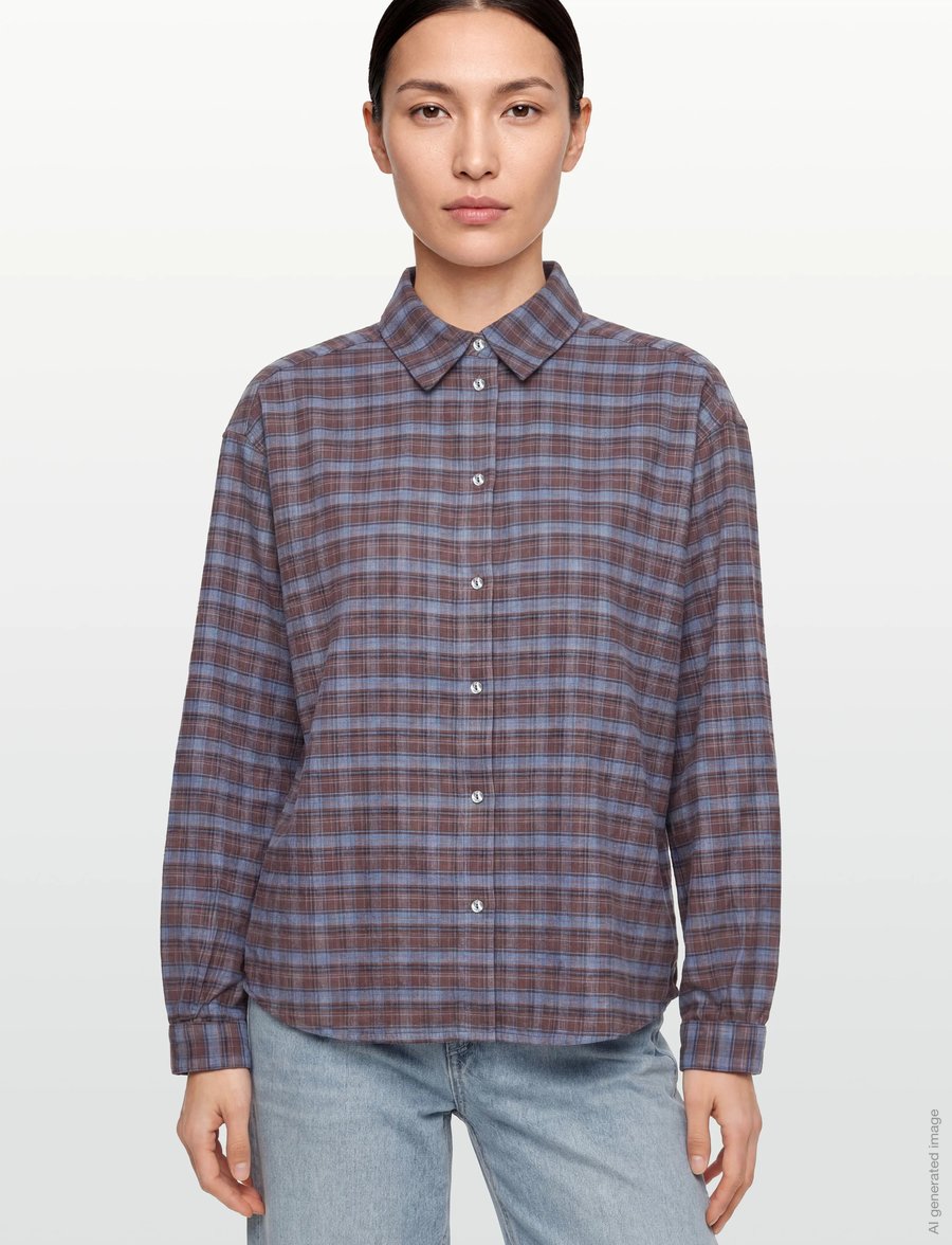 Lollys Laundry - SivLL Shirt LS - langärmlige hemden - mauve - 3