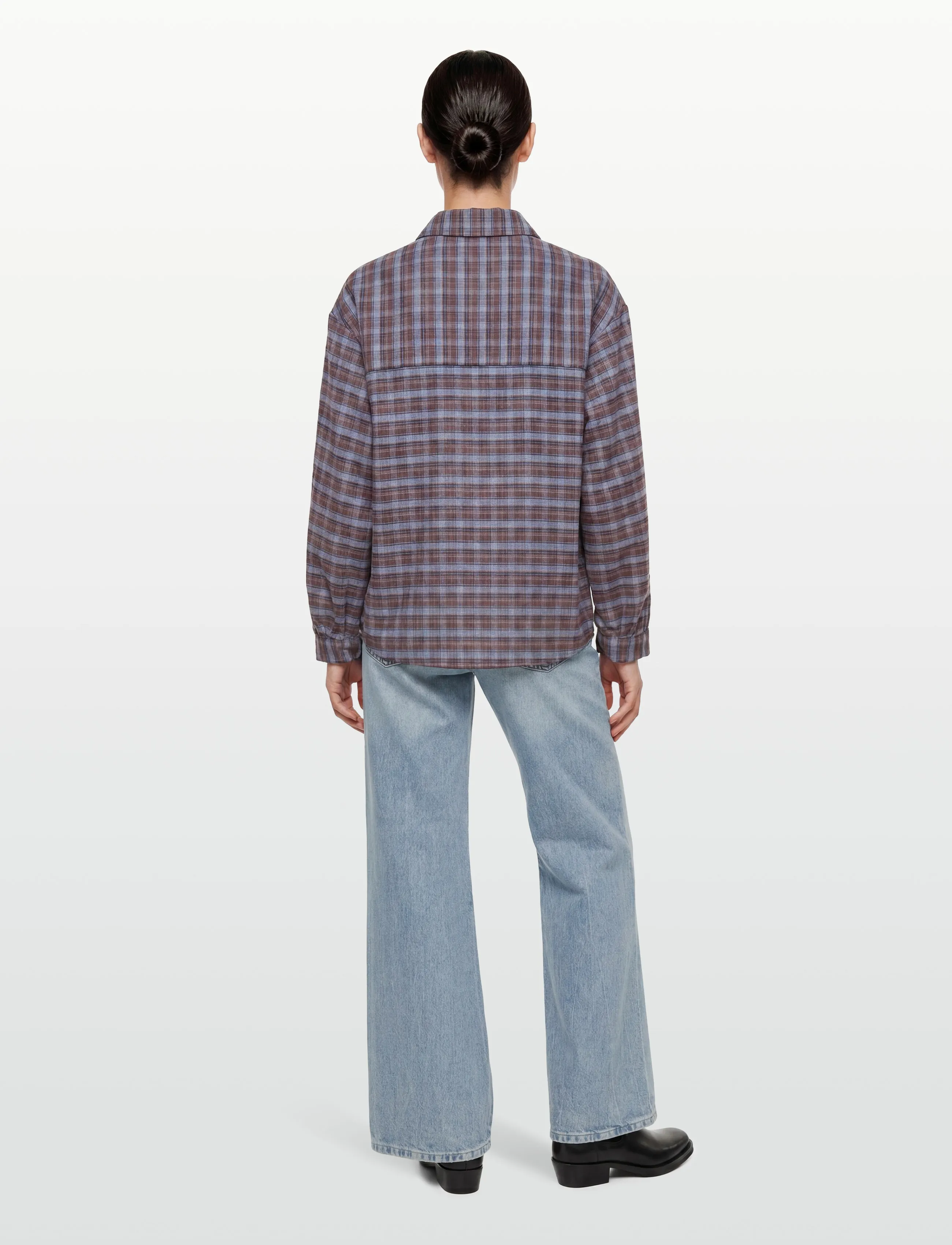 Lollys Laundry - SivLL Shirt LS - langärmlige hemden - mauve - 4