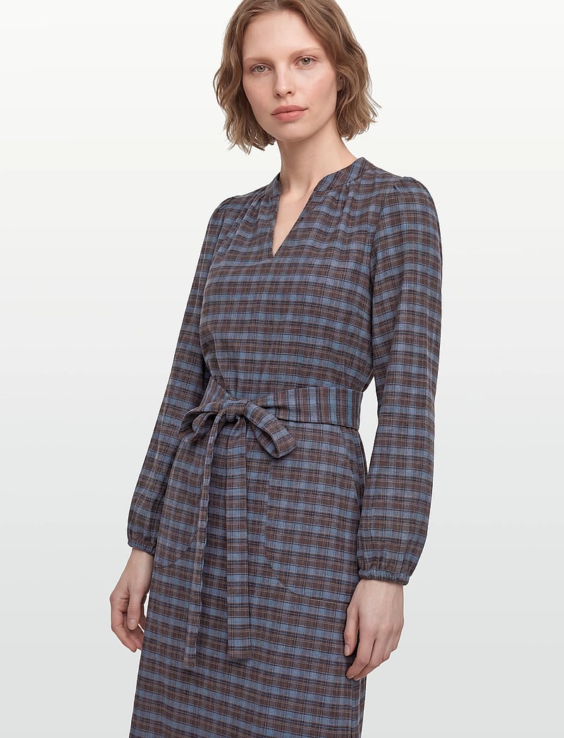 Lollys Laundry - ParisLL Midi Dress LS - midi kjoler - mauve - 3