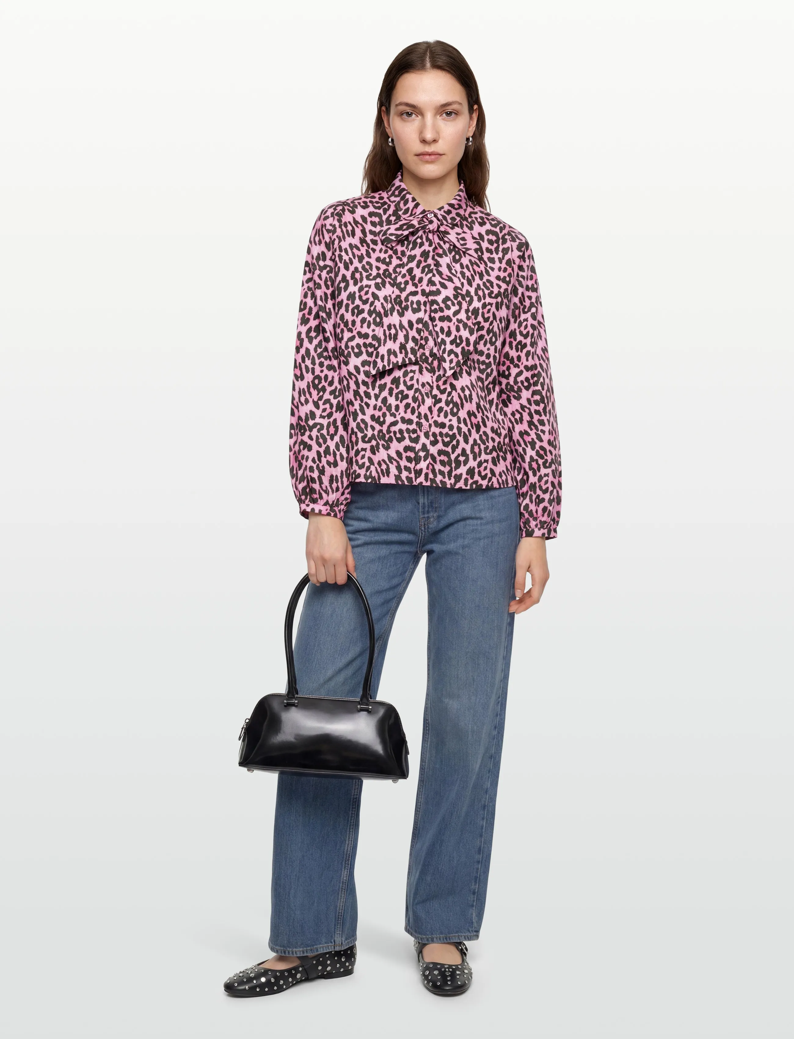 Lollys Laundry EllieLL Shirt LS - Skjortor - LIGHT PINK / pink/rose