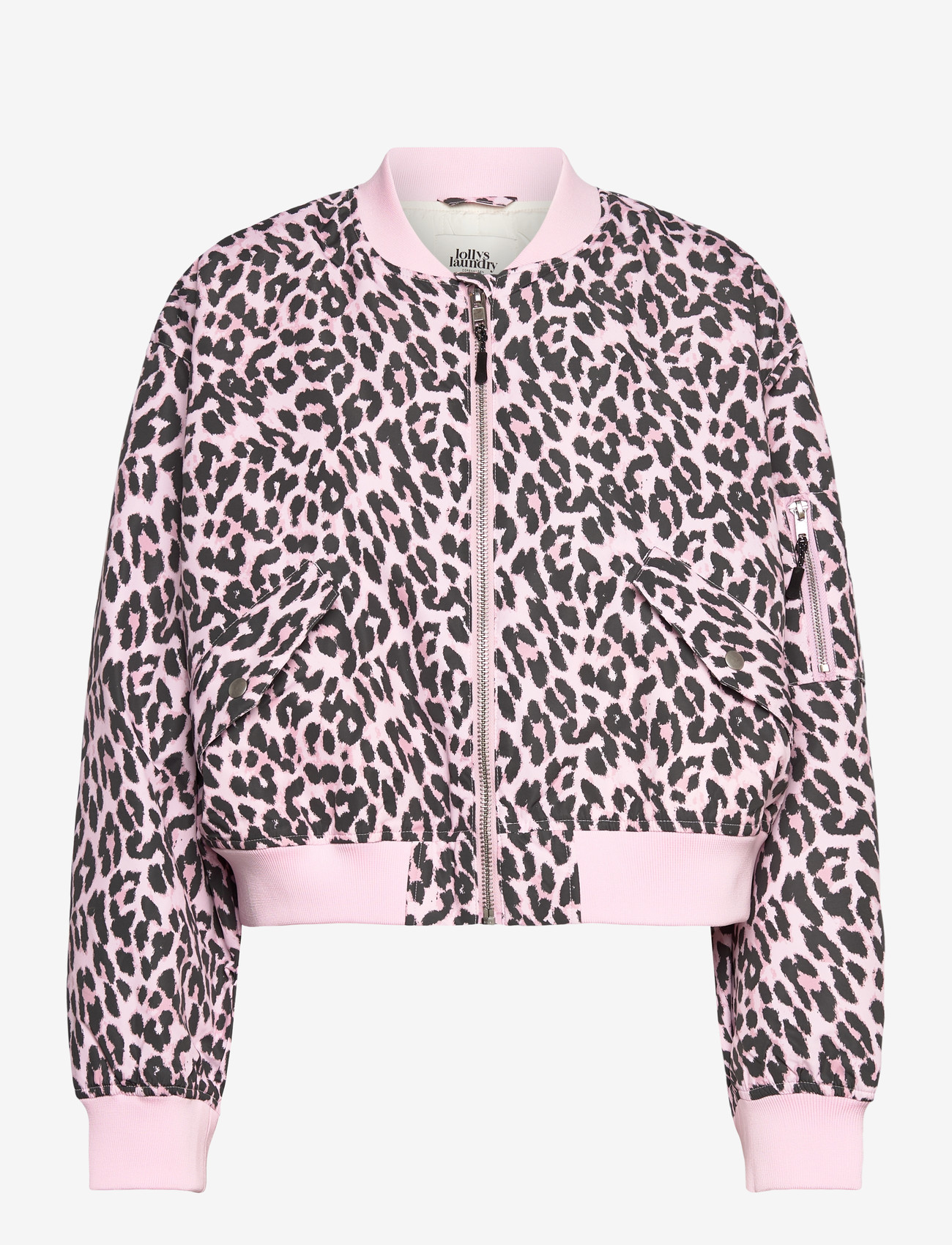 Lollys Laundry - LiwLL Bomber Jacket LS OS - lette jakker - leopard print - 0