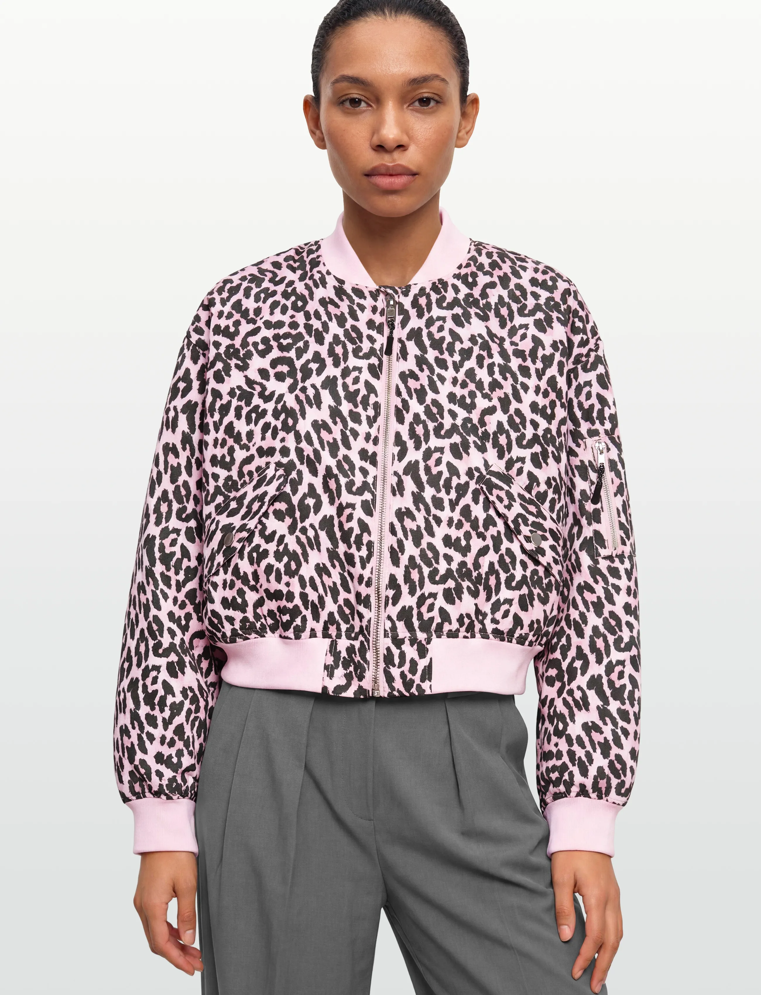 Lollys Laundry - LiwLL Bomber Jacket LS OS - leichte jacken - leopard print - 3