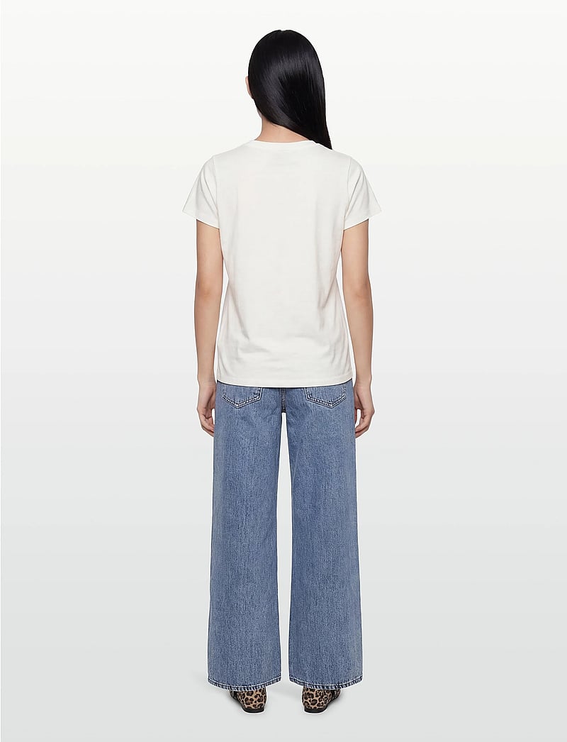 Lollys Laundry - RomaLL Tee SS - t-shirts - white - 4