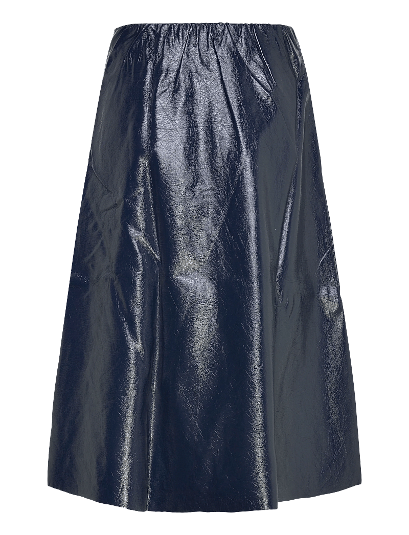 Lollys Laundry - Ro Midi Skirt - midiseelikud - dark blue - 1
