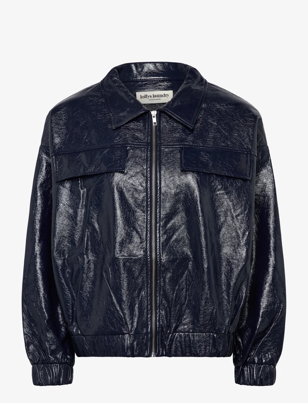 Lollys Laundry - Ven Short Jacket LS - bomberjacken - dark blue - 0