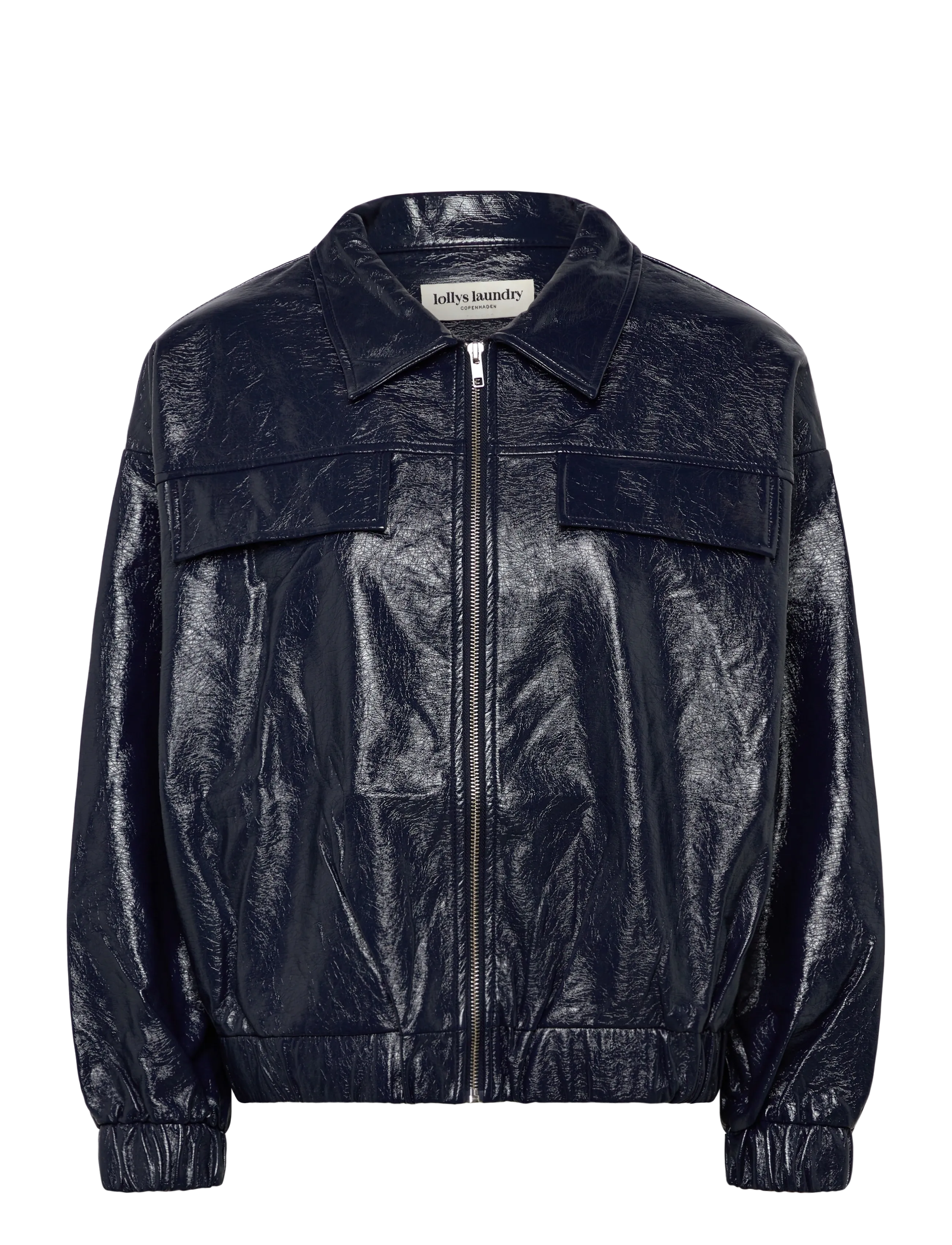Lollys Laundry Ven Short Jacket LS - Lollys Laundry - DARK BLUE / navy