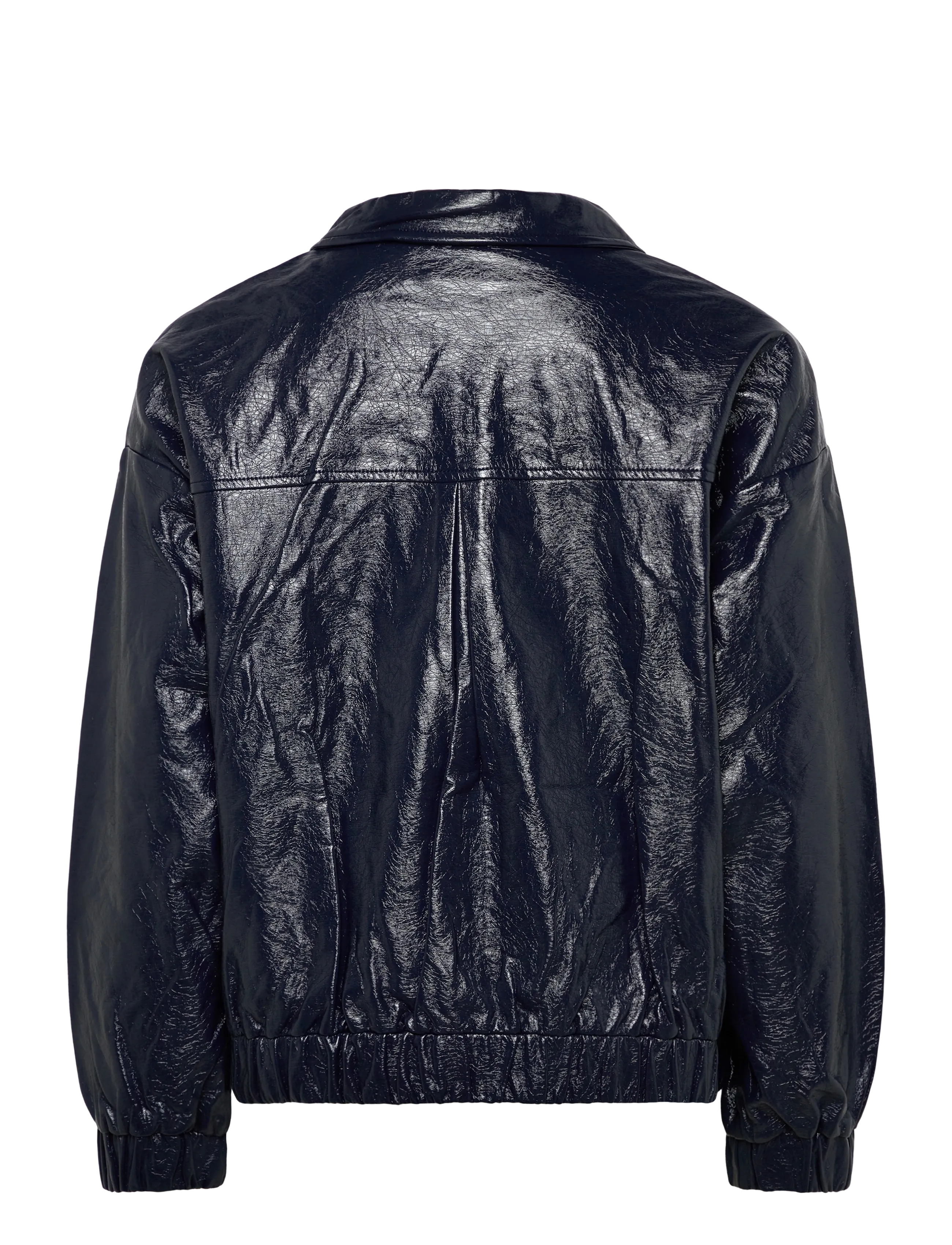 Lollys Laundry - Ven Short Jacket LS - bomberjacken - dark blue - 1