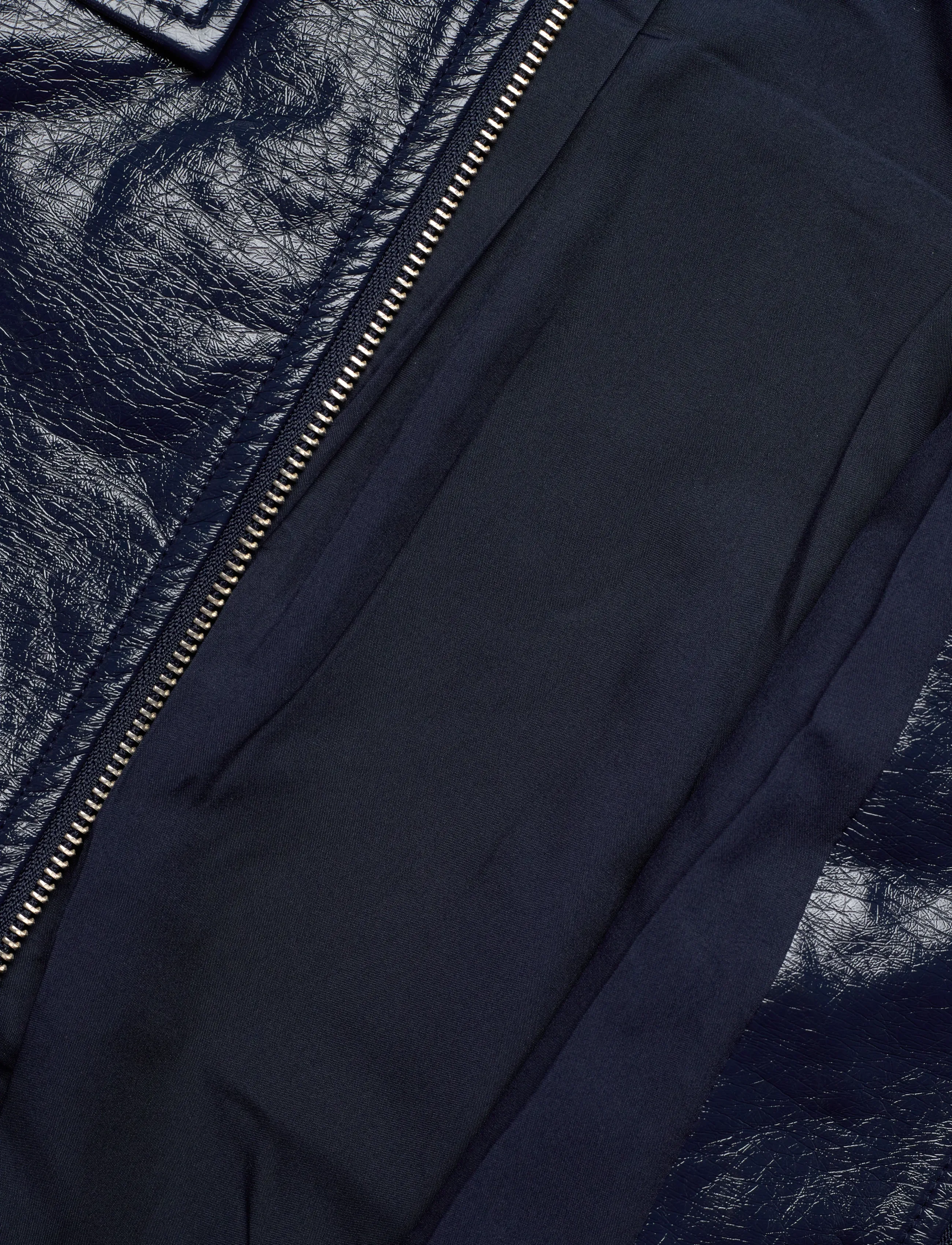 Lollys Laundry - Ven Short Jacket LS - bomberjacken - dark blue - 3