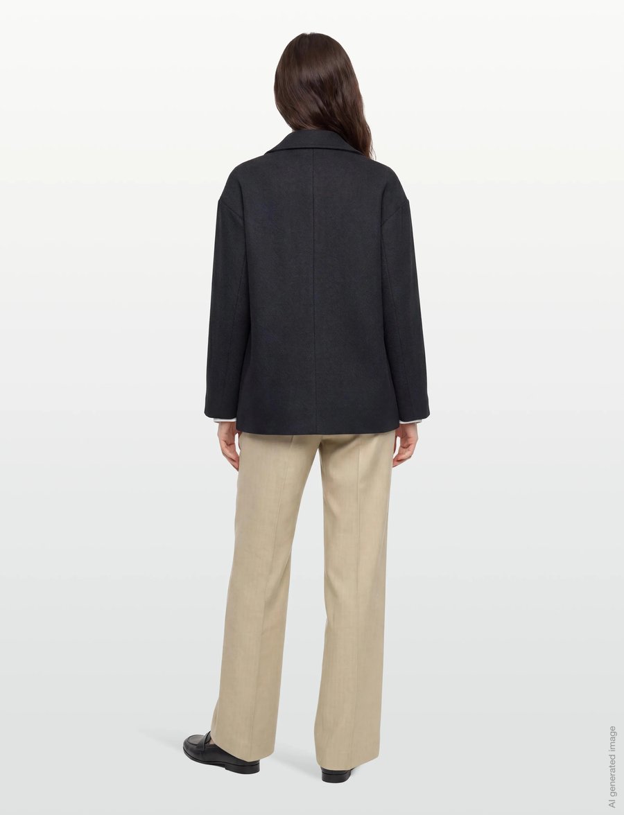 Lollys Laundry - EstherLL Jacket LS - winterjacken - dark navy - 4