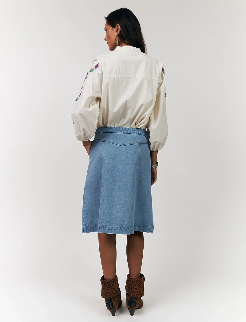 Lollys Laundry - FaithLL Blouse 3/4 - long sleeved blouses - creme - 3