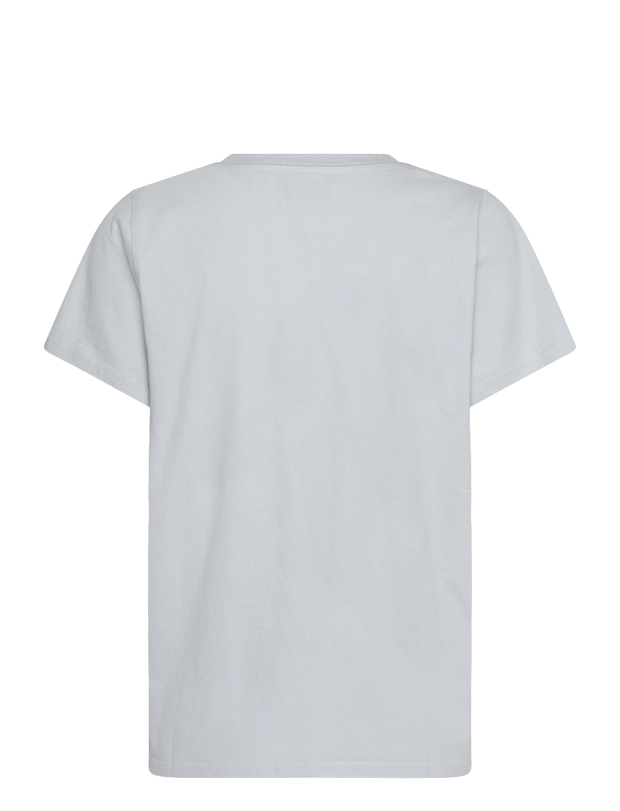 Lollys Laundry - RomaLL Peacock Tee SS - t-shirts - light blue - 2