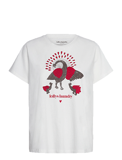 Lollys Laundry RomaLL Peacock Tee SS - - undefined / undefined
