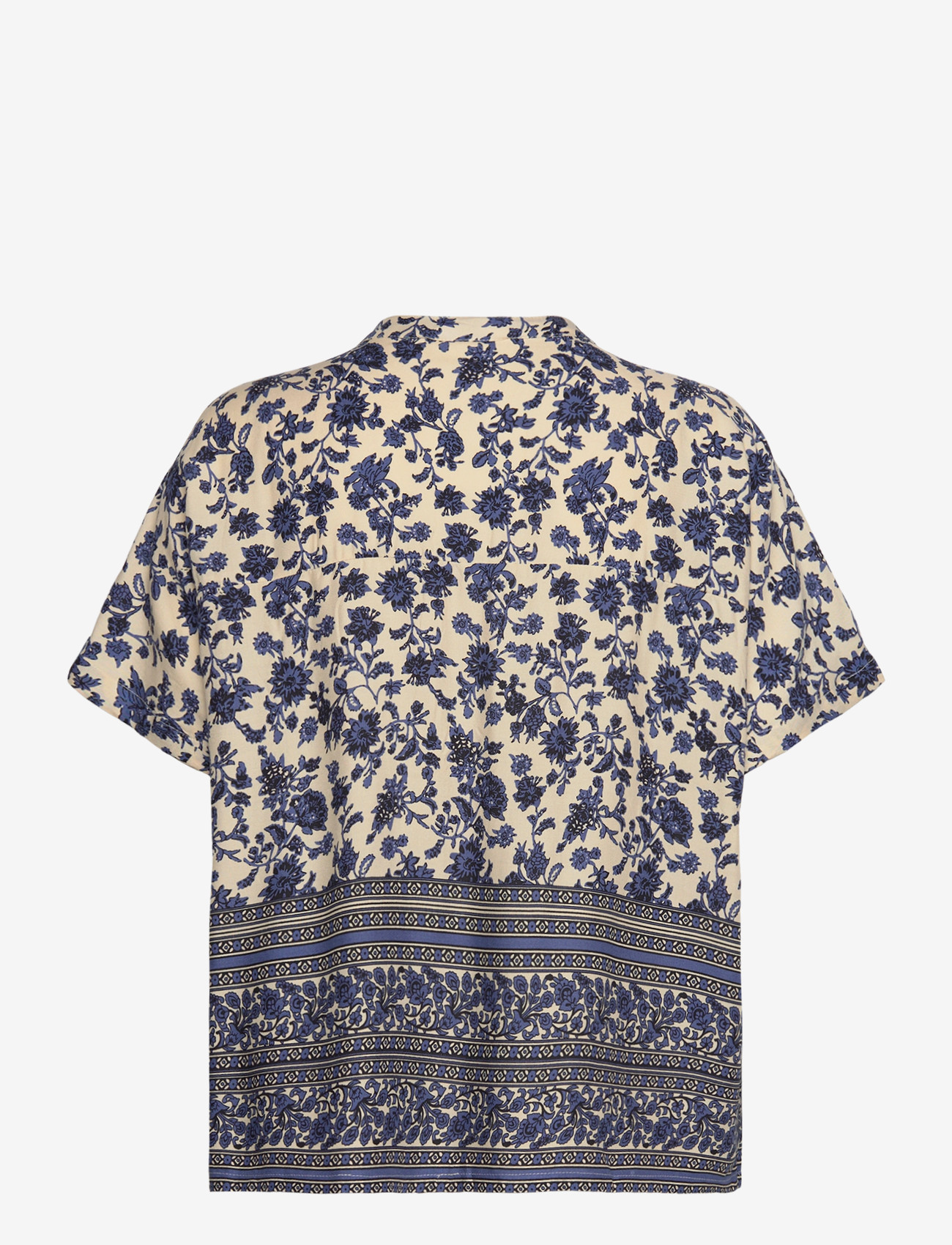 Lollys Laundry - MyaLL Shirt SS - kortärmade skjortor - blue - 2