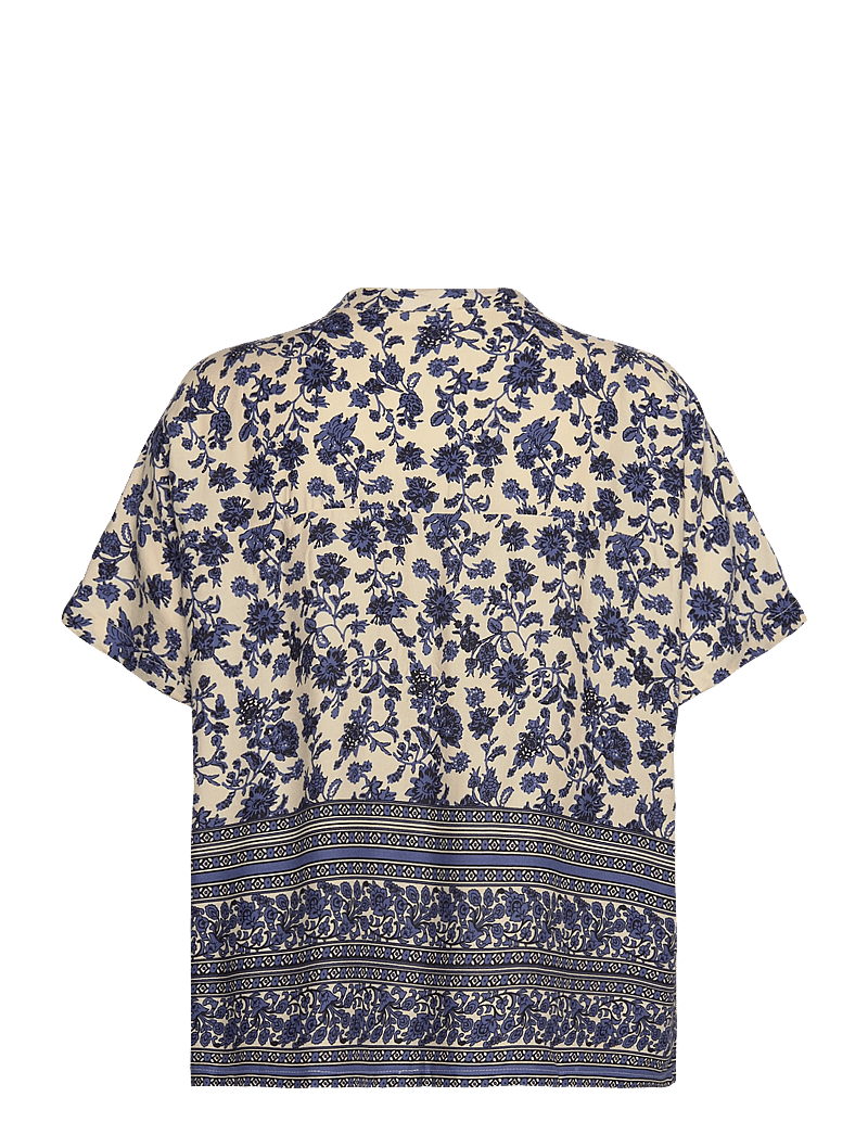 Lollys Laundry - MyaLL Shirt SS - lühikeste varrukatega särgid - blue - 2