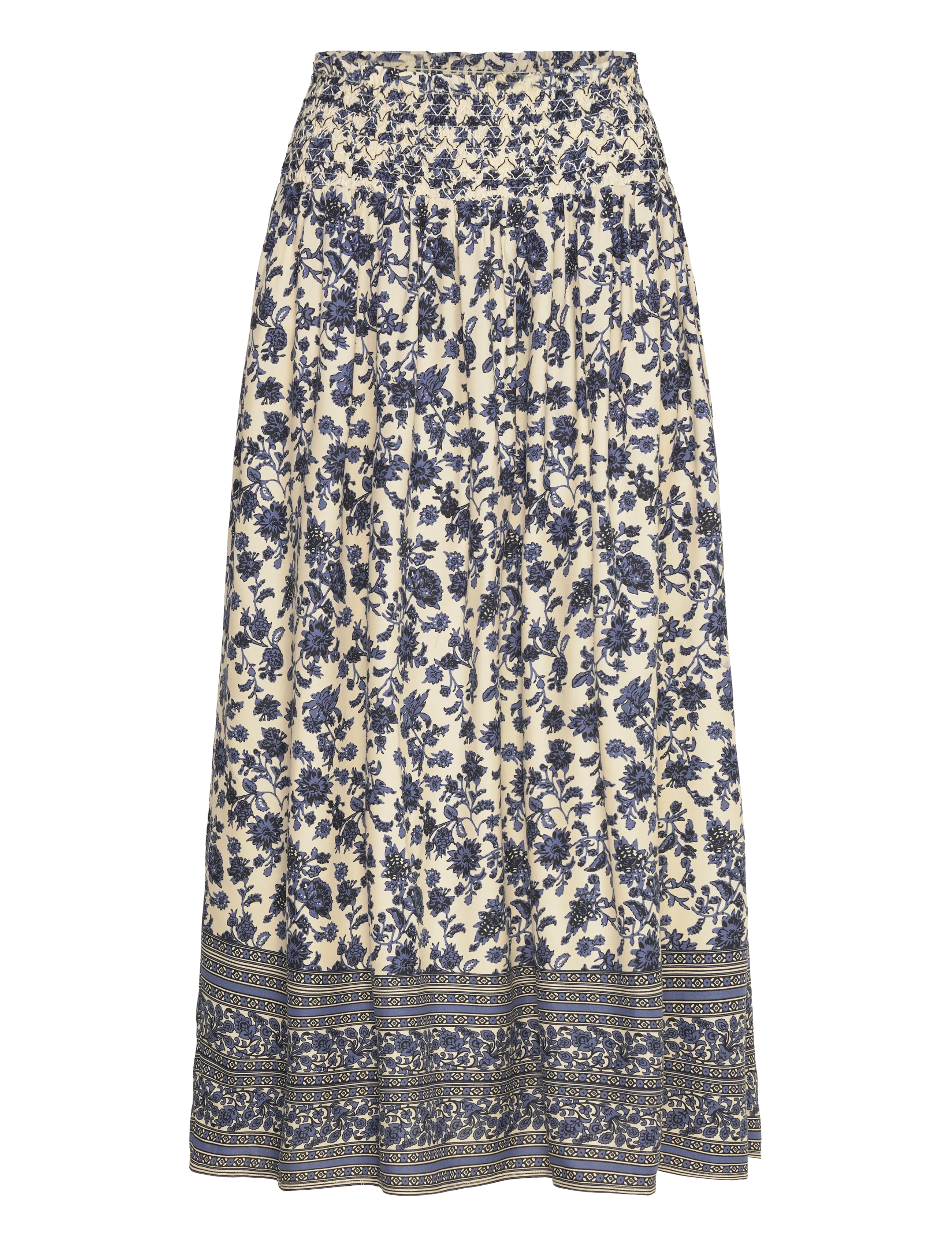 LOLLYS LAUNDRY Myrall Maxi Rock Blau - XXL - Damen
