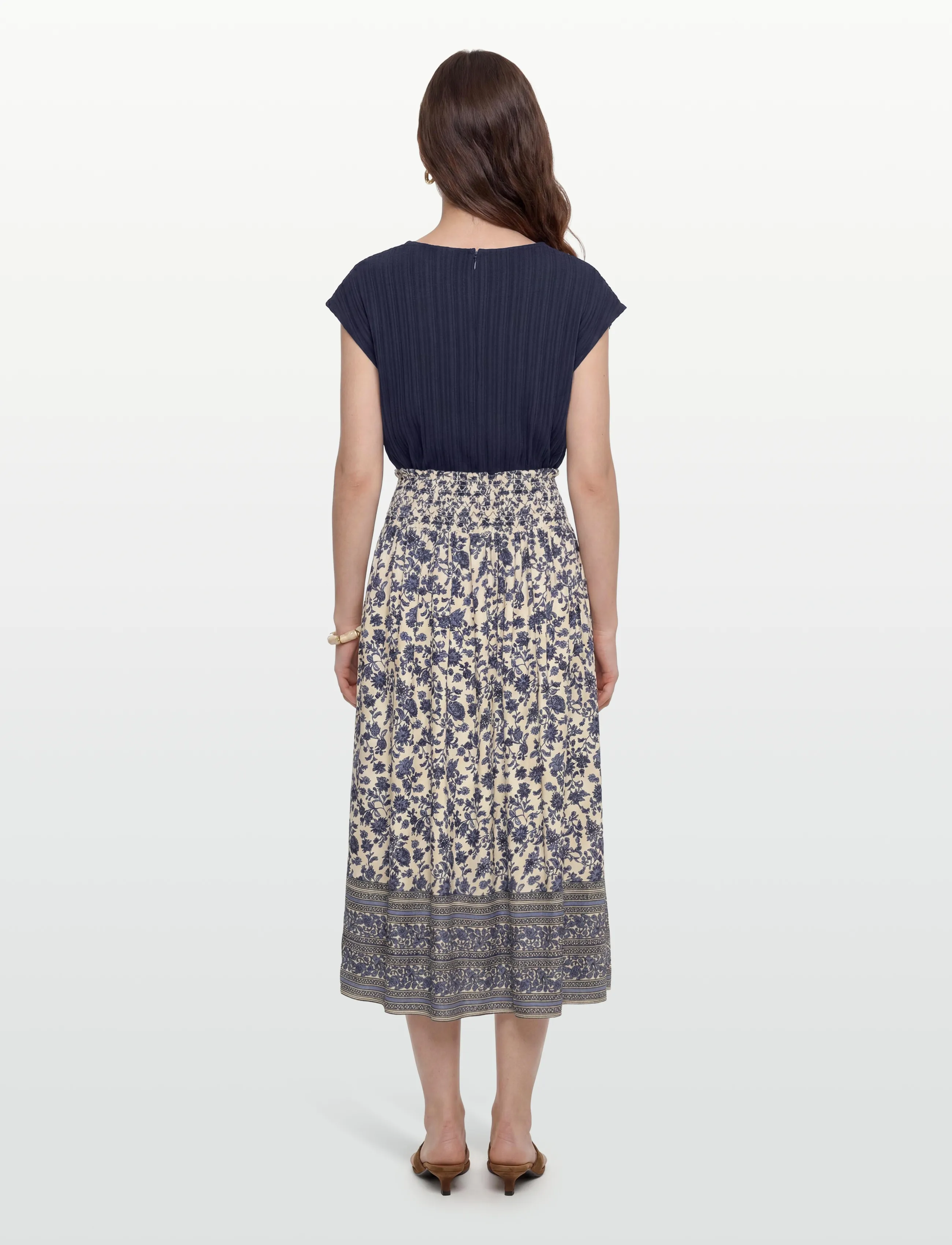 Lollys Laundry - MyraLL Maxi Skirt - lange rokken - blue - 4