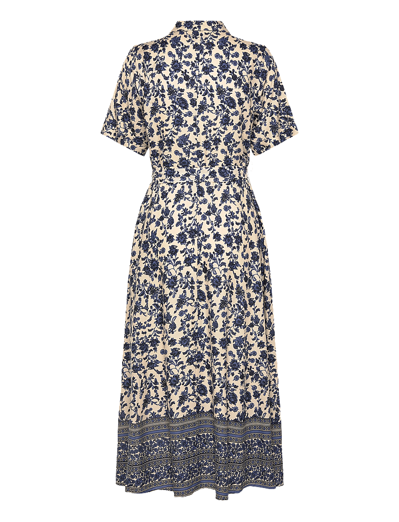 Lollys Laundry - BlakeLL Midi Dress SS - hemdkleider - blue - 2