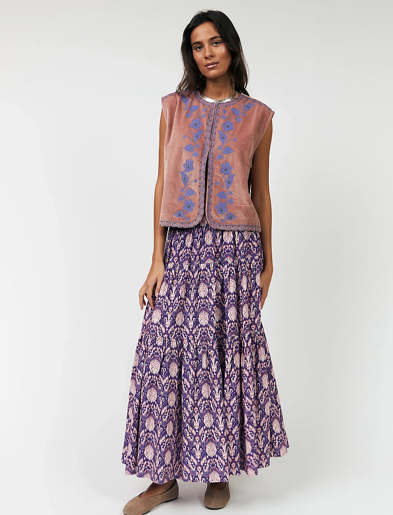 Lollys Laundry - SunsetLL Maxi Skirt - maxi röcke - graphic print - 0