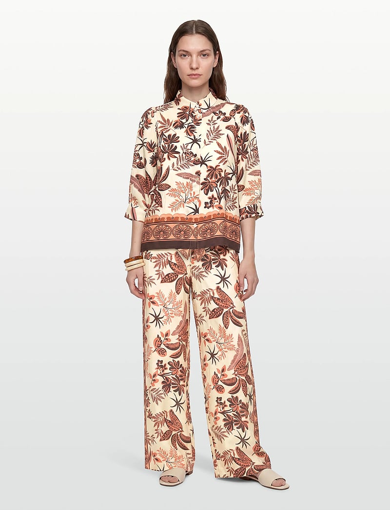 Lollys Laundry - BonoLL Shirt SS - kortærmede skjorter - creme - 0