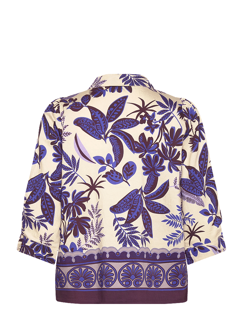 Lollys Laundry - BonoLL Shirt SS - kortärmade skjortor - flower print - 2